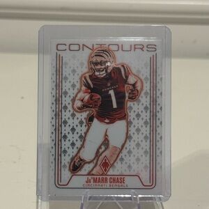 🔥 2024 Panini Phoenix Contours Ja’Marr Chase card. Amazing card